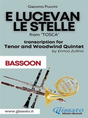 cover image of E lucevan le stelle--Tenor & Woodwind Quintet (Bassoon part)